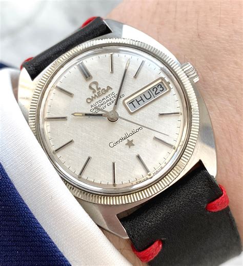 omega constellation day date vintage.